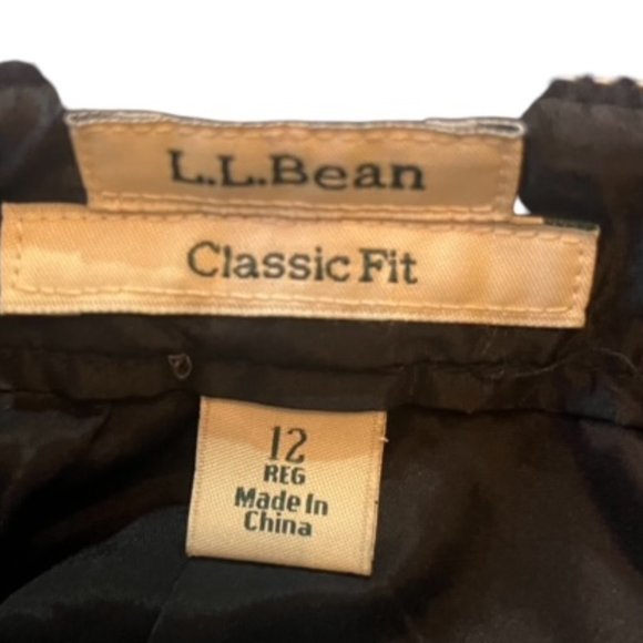 Eddie Bauer women's size 12 tweed faux wrap skirt vintage - Picture 6 of 8